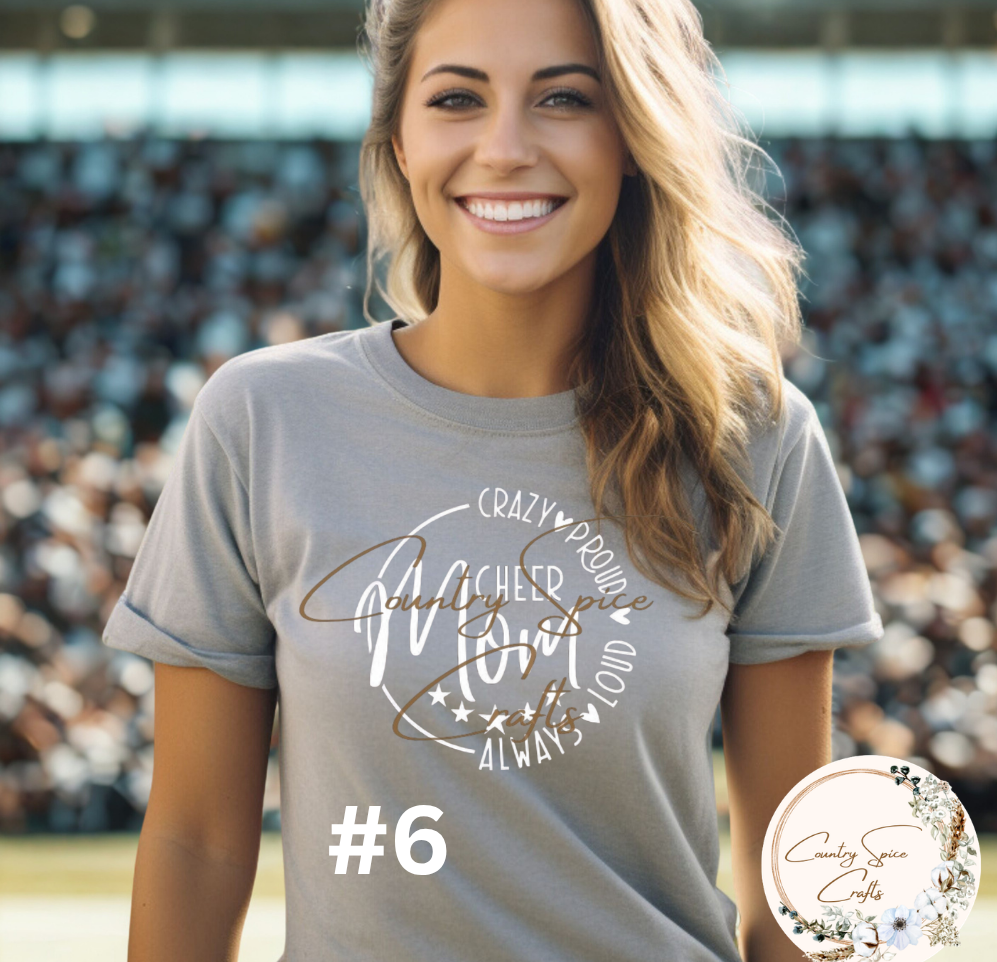 Cheer Short Sleeve Tee