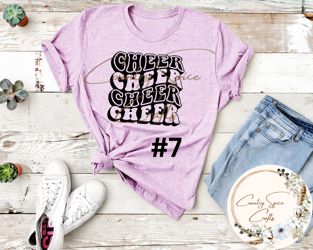 Cheer Short Sleeve Tee
